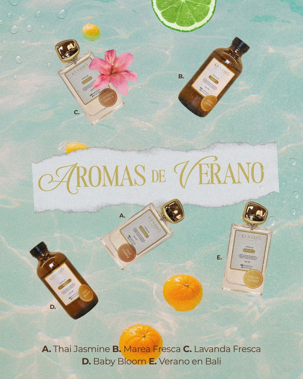 SUMMER COLLECTION (Room Sprays 100 ml)